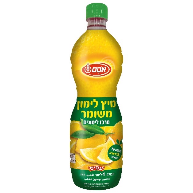 תמונת מיץ לימון משומר 1 ליטר