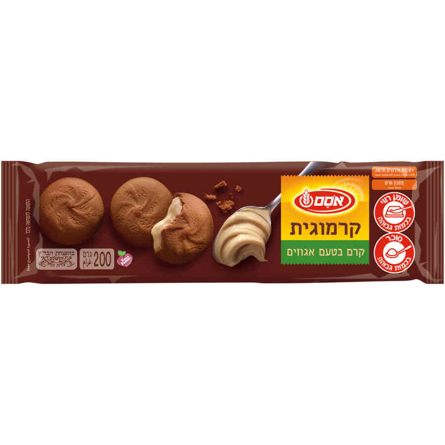 קרמוגית שוקו עם קרם אגוזים