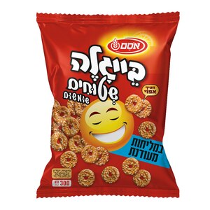 בייגלה שטוחים עם שומשום במליחות מעודנת