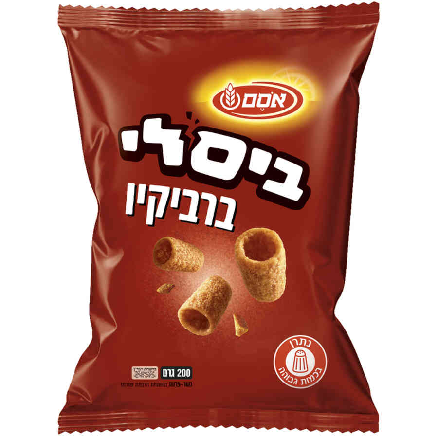 חטיף ביסלי בטעם ברביקיו אריזה גדולה