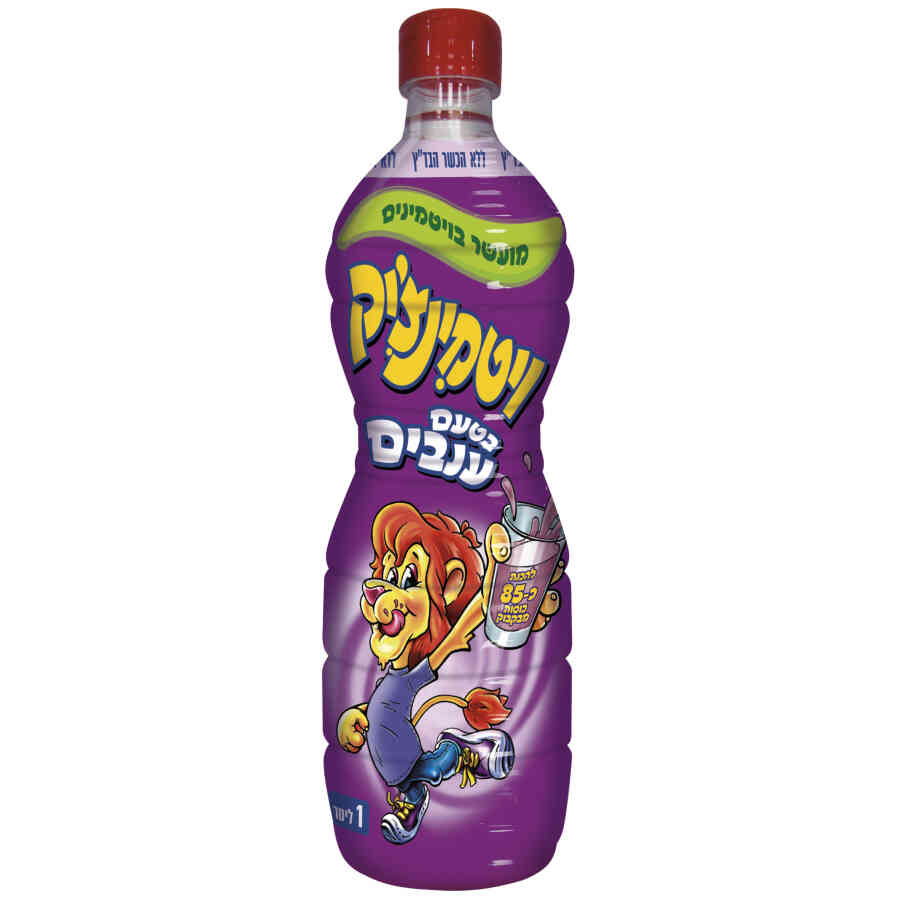 ויטמינצ'יק ענבים 1 ליטר