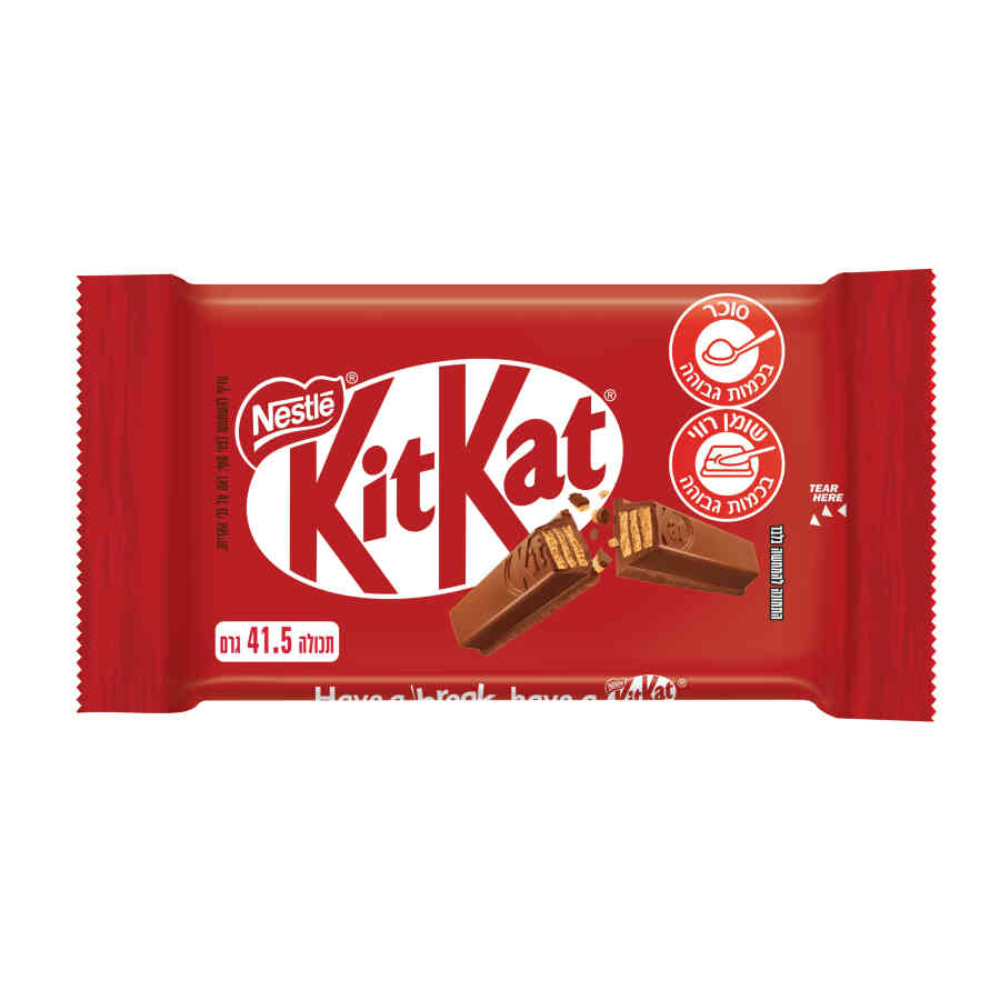 קיט קט 4 אצבעות 41.5 גרם