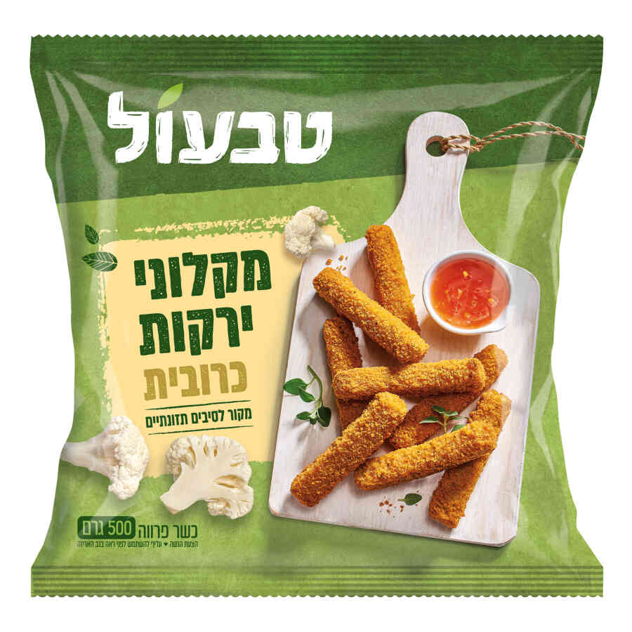 טבעול קראנץ' סטיקס לבנים 6*500גרם