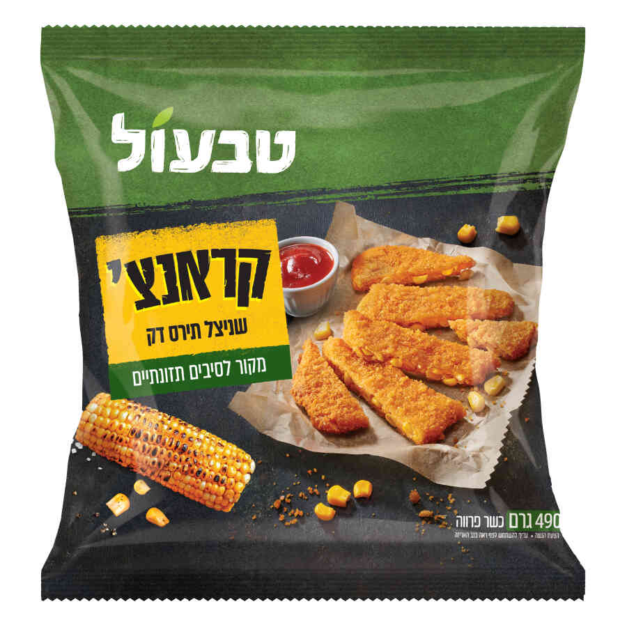 קראנצ' שניצל תירס דק 490 גרם