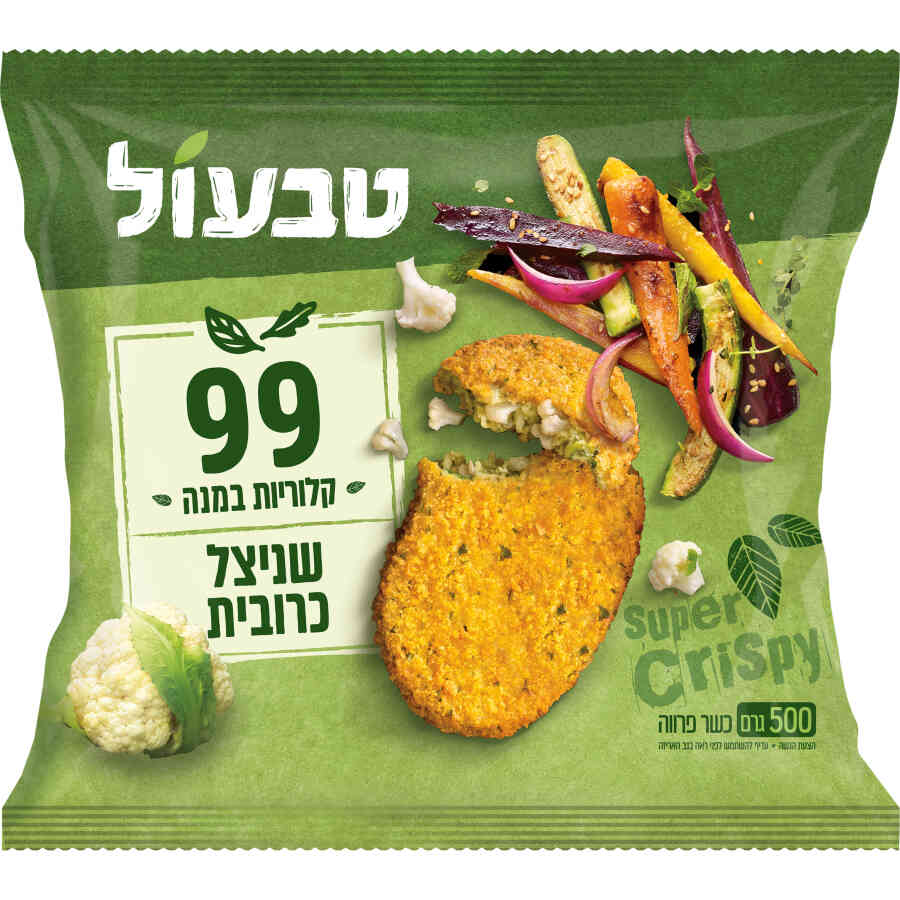 שניצל כרובית 99 קל 6*500 גרם