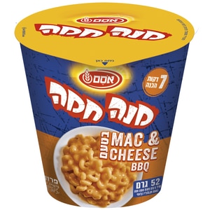 מנה חמה מק ציז בטעם ברביקיו 12*52גרם
