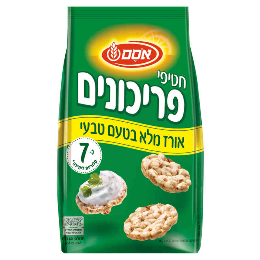 חטיפי פריכונים טבעי