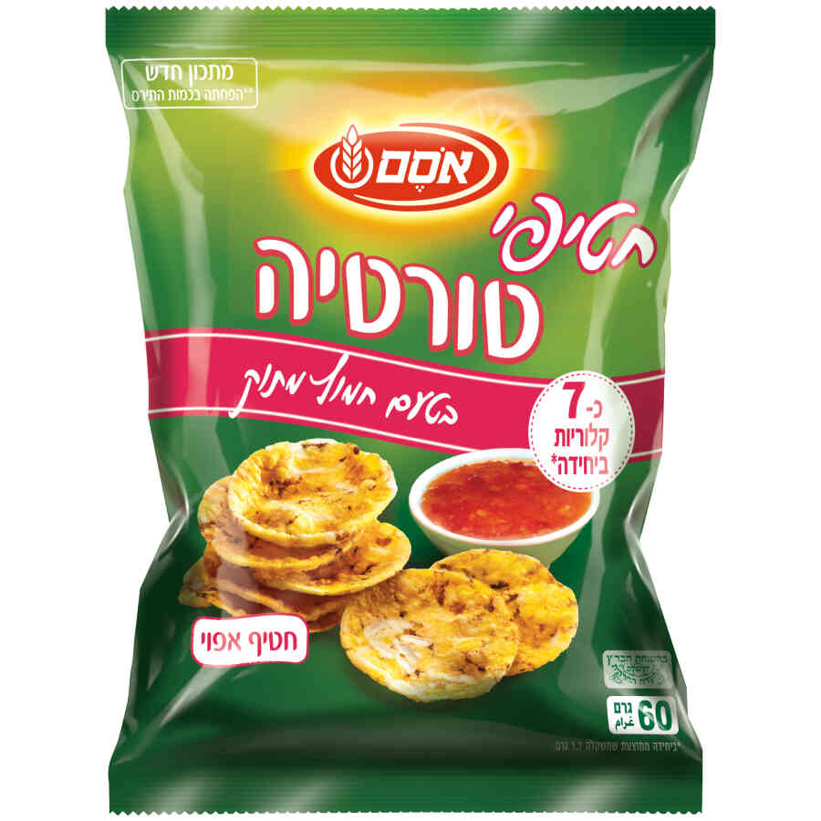 חטיפי טורטיה  בטעם חמוץ מתוק
